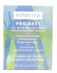 Emerita Pro-Gest Cream Single Use Packets Paraben Free 48 pkt-OUT OF STOCK