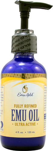 Emu Gold Emu Oil, Fully Refined, Ultra Active, 4 fl oz -OUT OF STOCK