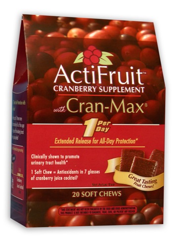 Enzymatic Therapy ActiFruit with Cran-Max 20 soft chews