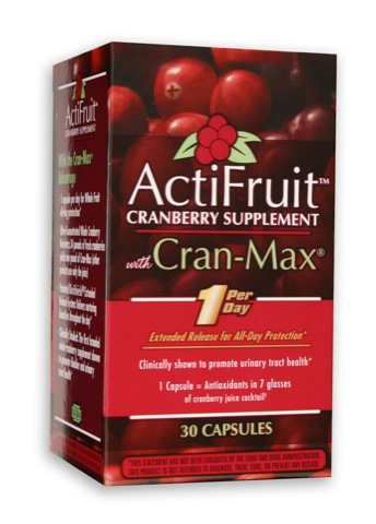 Enzymatic Therapy ActiFruit with Cran-Max  30 caps     TEMPORARILY UNAVAILABLE