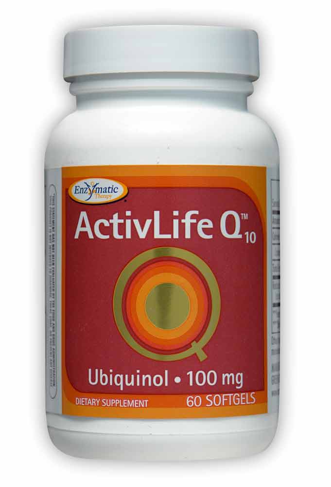 Enzymatic Therapy ActivLife Q10 Ubiquinol 100 mg 60 softgels
