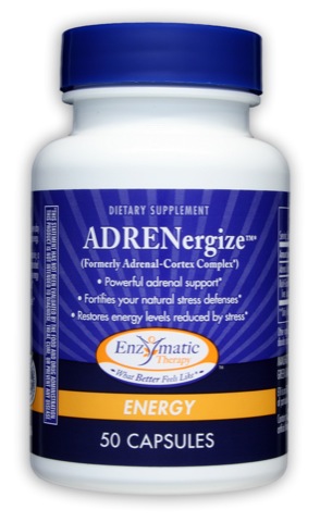 Enzymatic Therapy ADRENergize* (formerly Adrenal-Cortex Complex*) 50 caps-OUT OF STOCK
