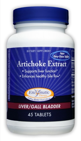 Enzymatic Therapy Artichoke Extract 45 tabs  TEMPORARILY UNAVAILABLE