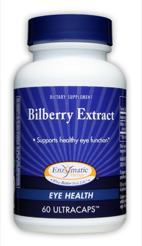 Enzymatic Therapy Bilberry Extract 60 Ultracaps