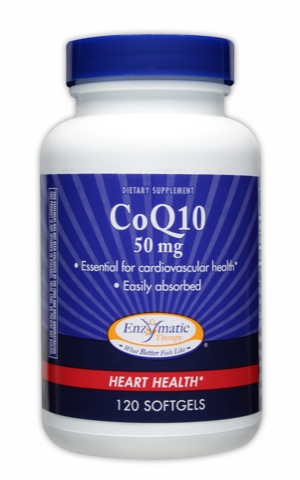 Enzymatic Therapy CoQ10 50 mg 120 softgels