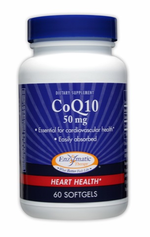 Enzymatic Therapy CoQ10 50 mg 60 softgels