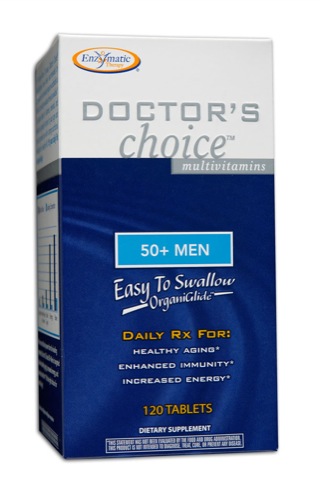 Enzymatic Therapy Doctor's Choice 50+ Men 120 tabs  TEMPORARELY UNAVAILABLE