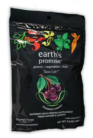 Enzymatic Therapy Earth's Promise Green: Elderberry 14-day pouch OUT OF STOCK