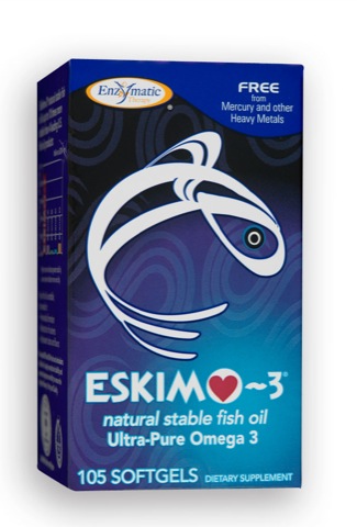 Enzymatic Therapy Eskimo-3 Fish Oil 500 mg 105 softgels TEMPORARILY UNAVAILABLE