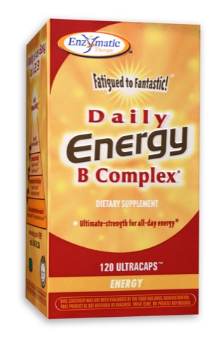 Enzymatic Therapy Fatigued to Fantastic! Daily Energy B Complex* 120 Ultracaps      TEMPORARILY UNAVAILABLE