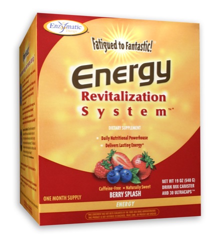 Enzymatic Therapy Fatigued to Fantastic! Energy Revitalization System* including B Complex - Berry Splash 30-day-UNAVAILABLE