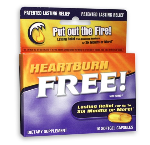 Enzymatic Therapy Heartburn Free* w/ ROH10 10 softgels