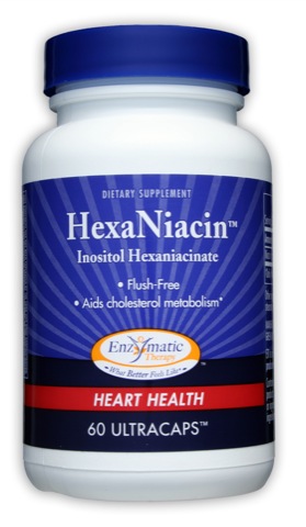 Enzymatic Therapy HexaNiacin Inositol Hexaniacinate (flush-free) 60 Ultracaps     TEMPORARILY UNAVAILABLE