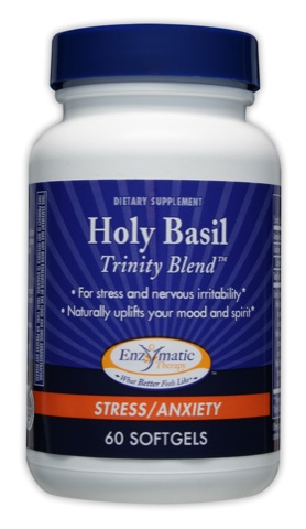 Enzymatic Therapy Holy Basil Trinity Blend 60 softgels-OUT OF STOCK