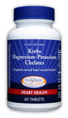 Enzymatic Therapy Krebs Magnesium-Potassium Chelates 60 tabs