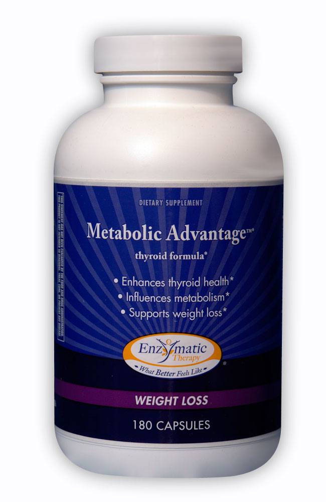 Enzymatic Therapy Metabolic Advantage* (formerly Thyroid & L-Tyrosine Complex*) 180 caps      TEMPORARILY UNAVAILABLE
