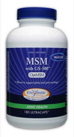 Enzymatic Therapy MSM w/GS-500 180 Ultracaps
