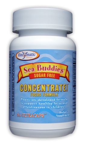 Enzymatic Therapy Sea Buddies Concentrate! Focus Formula 60 Ultracaps     TEMPORARILY UNAVAILABLE