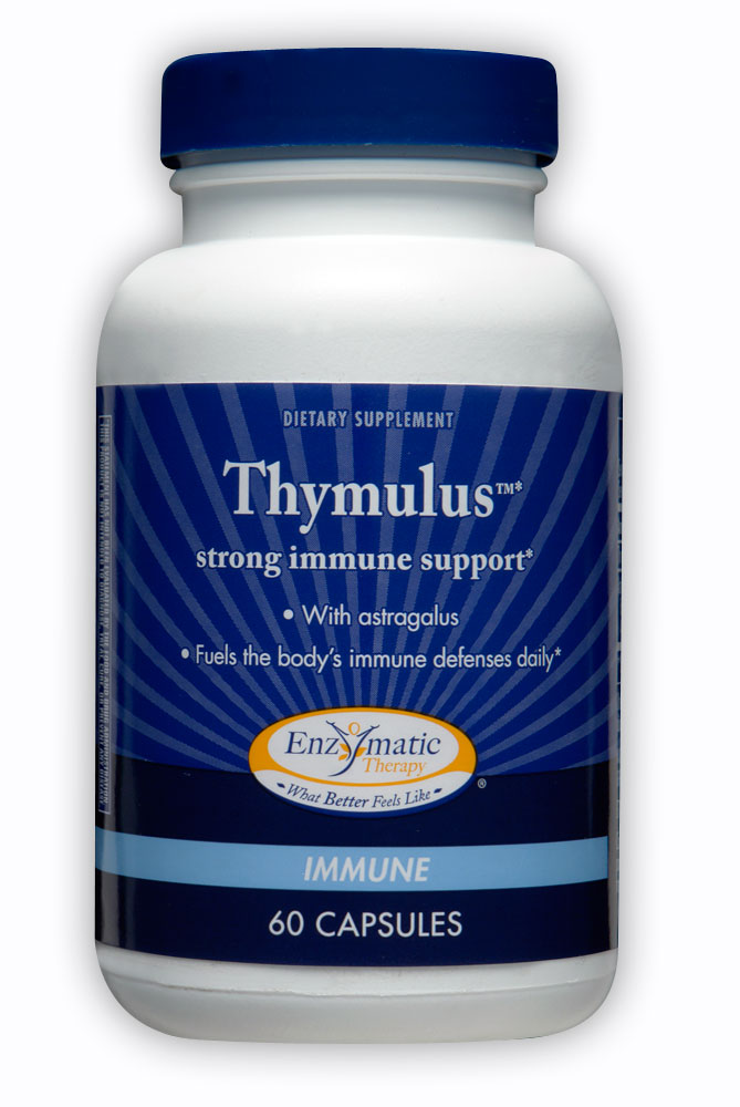 Enzymatic Therapy Thymulus* strong immune support 60 caps