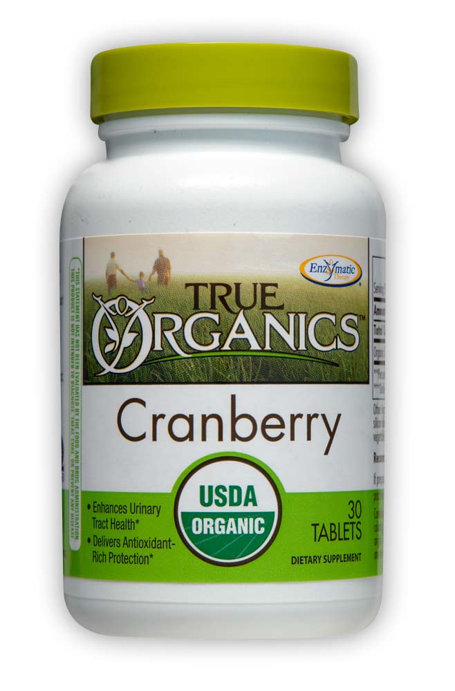 Enzymatic Therapy True Organics Cranberry (formerly ORGANICran)30tabs  TEMPORARILY UNAVAILABLE