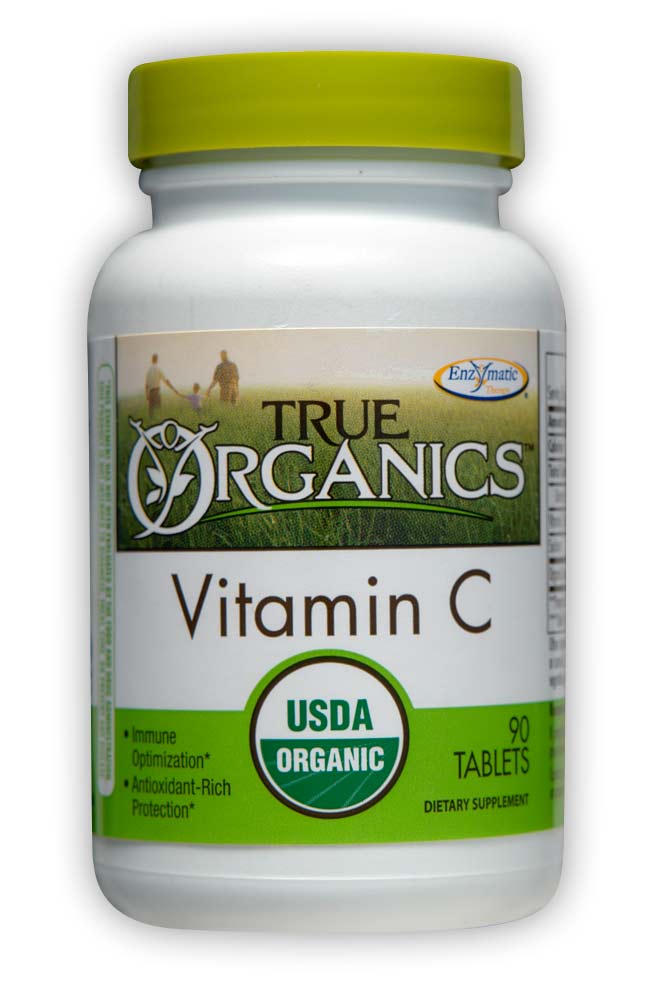 Enzymatic Therapy True Organics Vitamin C 90 tabs - Unavailable