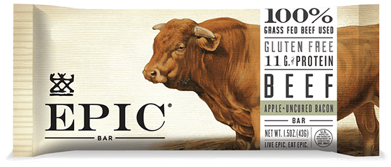 Epic -  Bar,Beef Bacon,Apple 12ct 1.5oz