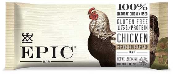 Epic -  Bar,Chicken Sesame BBQ 12ct 1.5oz-OUT OF STOCK