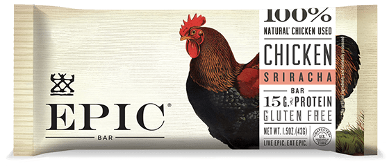 Epic -  Bar,Chicken Srirach                                      12ct 1.5oz