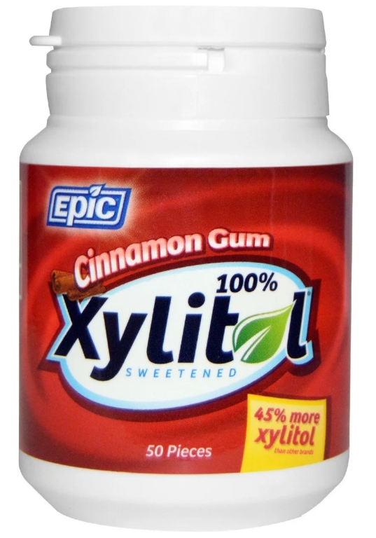 Epic Dental - Gum,Cinn,Xylitol Swtnd 50 CT