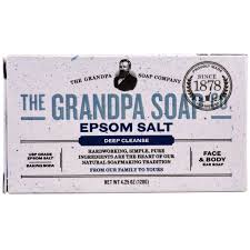 Grandpa's Epsom Salt Bar Soap 4.25 oz