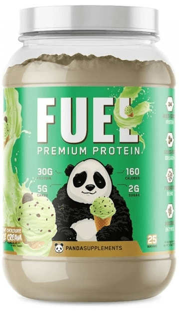 Panda Supplements - Fuel Premium Protein Mint Chocolate Ice Cream 25 Servings
