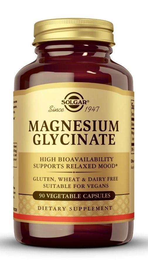 Solgar Magnesium Glycinate 90 Vcaps
