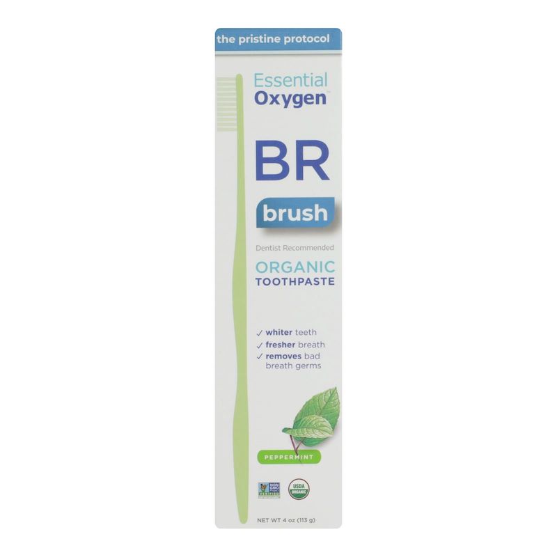 Essential Oxygen Toothpaste Peppermint 4 oz.