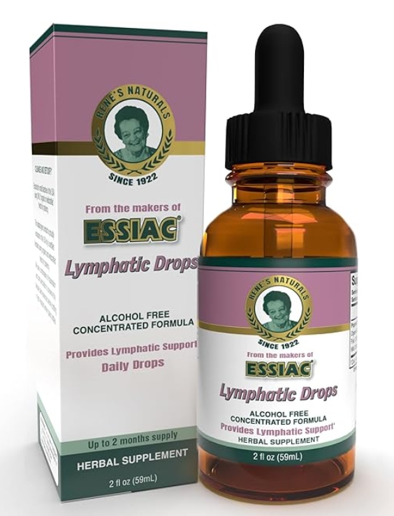 Essiac  Lymphatic Drops 2 oz (alcohol free)