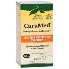 EuroPharma CuraMed 375 mg 120 Softgels
