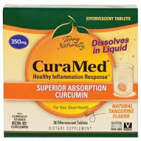 EuroPharma CuraMed Effervescent Tablets 350 mg NEW! 30 Tabs-OUT OF STOCK