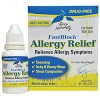 EuroPharma Fastblock Allergy Relief NEW! Net Wt .17 oz Nasal Spray