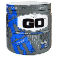 EXT Sports GO Preworkout Blue Raspberry 30 servings