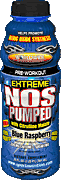 Extreme NOS Pumped Blue Raspberry 20 fl. oz. / 12 Bottles     TEMPORARILY UNAVAILABLE