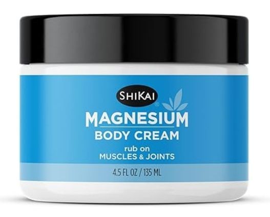 Shikai Magnesium Body Cream 4.5 oz