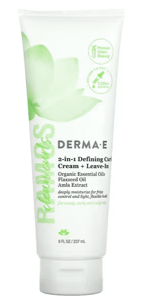 Derma E - 2 in 1 Defining Curl Cream + Leave In  8 oz