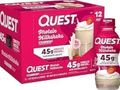 Quest Protein Milkshake 45g Protein 12 pack RTD Strawberry 