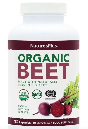 Natures Plus Beet  Organic 180 Caps 