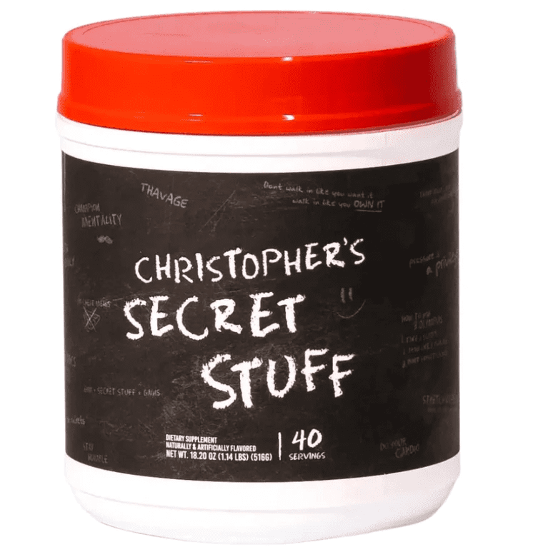 Bum. Christopher's Secret Stuff Pre-Workout 40 Servings 