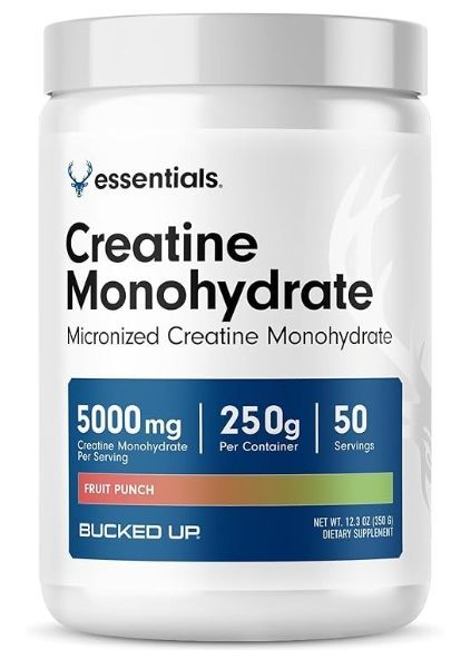 Bucked Up Bucked Up Essentials Creatine Monohydrate 50 Servings Fruit Punch