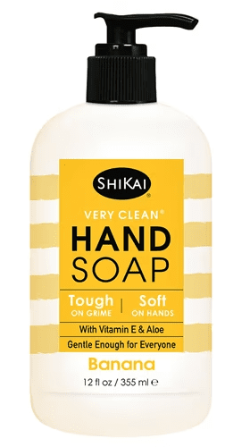 Shikai Very Clean Hand Soap Banana 12/oz