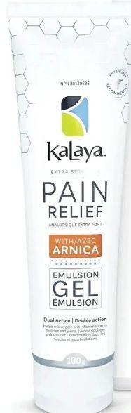 Kalaya - Extra Strength Pain Relief with Arnica Emulsion Gel 3.5 oz