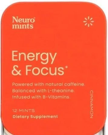 Neuro Energy & Focus Mints Cinnamon Flavor 12 mints