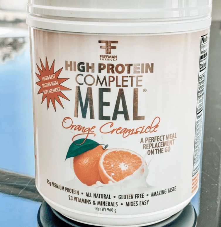 Freeman Formula Complete Meal Orange Creamsicle 24 Serving Containers