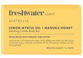 FreshWater Farm Castile Body Bar Lemon + Manuka 7 oz 